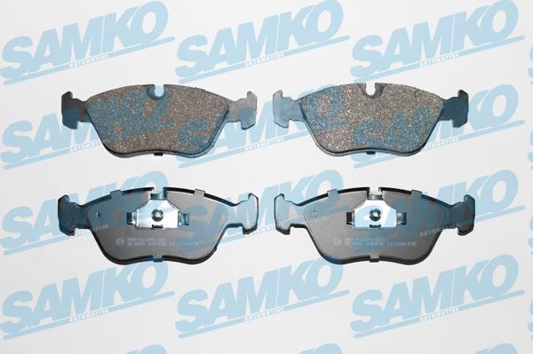 Samko 5SP436 - Kit pastiglie freno, Freno a disco autozon.pro