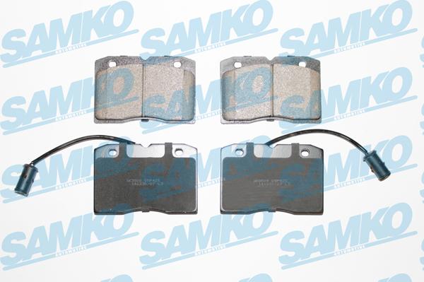 Samko 5SP425 - Kit pastiglie freno, Freno a disco autozon.pro