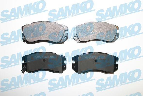 Samko 5SP479 - Kit pastiglie freno, Freno a disco autozon.pro