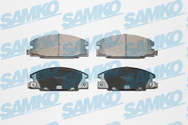 Samko 5SP544 - Kit pastiglie freno, Freno a disco autozon.pro