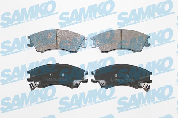 Samko 5SP543 - Kit pastiglie freno, Freno a disco autozon.pro