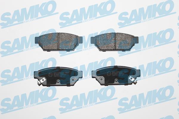 Samko 5SP547 - Kit pastiglie freno, Freno a disco autozon.pro