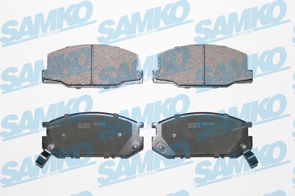 Samko 5SP553 - Kit pastiglie freno, Freno a disco autozon.pro