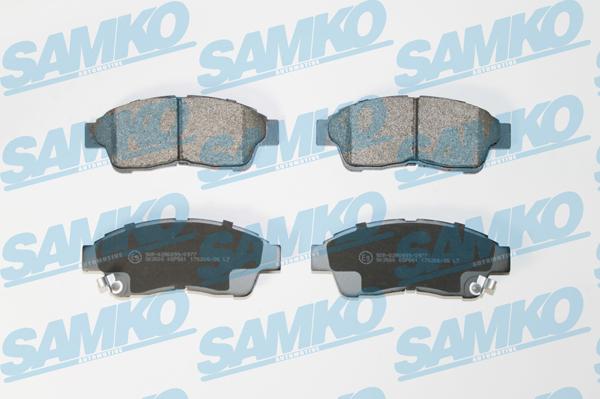 Samko 5SP561 - Kit pastiglie freno, Freno a disco autozon.pro