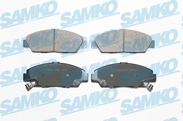 Samko 5SP567 - Kit pastiglie freno, Freno a disco autozon.pro