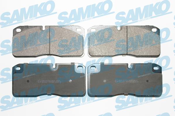 Samko 5SP586 - Kit pastiglie freno, Freno a disco autozon.pro