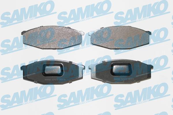 Samko 5SP575 - Kit pastiglie freno, Freno a disco autozon.pro