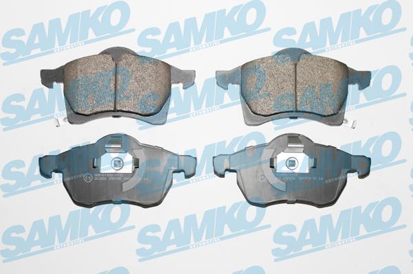 Samko 5SP690 - Kit pastiglie freno, Freno a disco autozon.pro