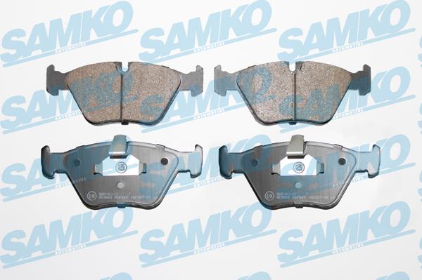 Samko 5SP649 - Kit pastiglie freno, Freno a disco autozon.pro