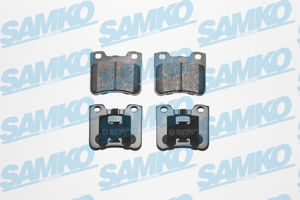 Samko 5SP643 - Kit pastiglie freno, Freno a disco autozon.pro