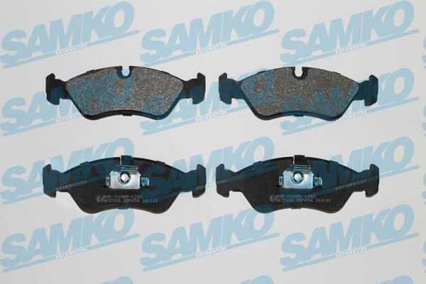 Samko 5SP656 - Kit pastiglie freno, Freno a disco autozon.pro