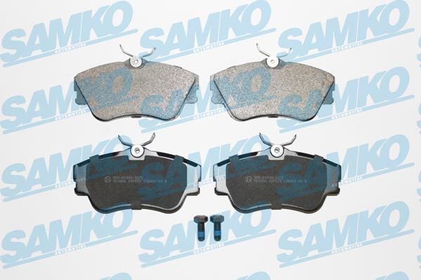 Samko 5SP605 - Kit pastiglie freno, Freno a disco autozon.pro