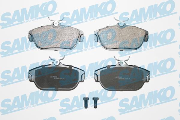 Samko 5SP601 - Kit pastiglie freno, Freno a disco autozon.pro