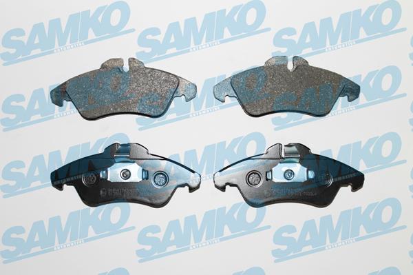 Samko 5SP608 - Kit pastiglie freno, Freno a disco autozon.pro