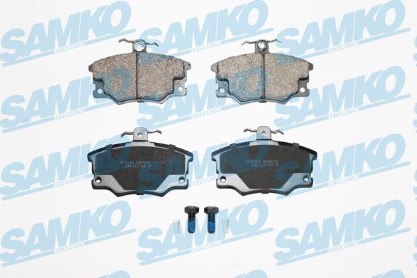 Samko 5SP676 - Kit pastiglie freno, Freno a disco autozon.pro