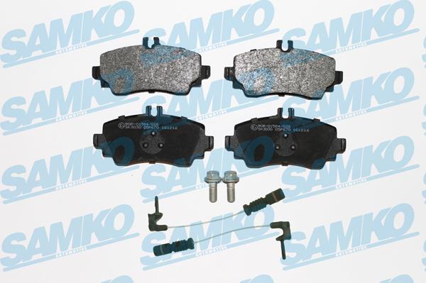 Samko 5SP670A - Kit pastiglie freno, Freno a disco autozon.pro