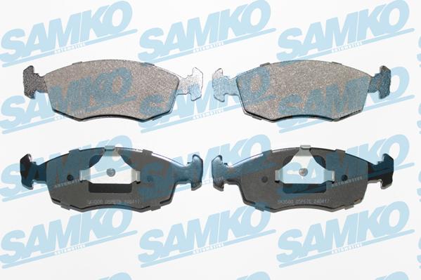 Samko 5SP678 - Kit pastiglie freno, Freno a disco autozon.pro