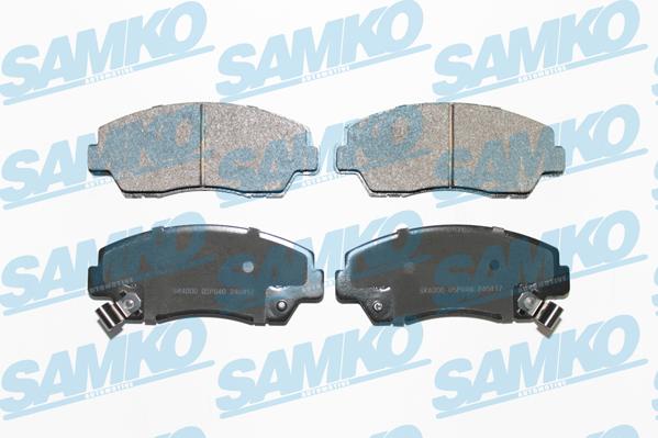 Samko 5SP040 - Kit pastiglie freno, Freno a disco autozon.pro