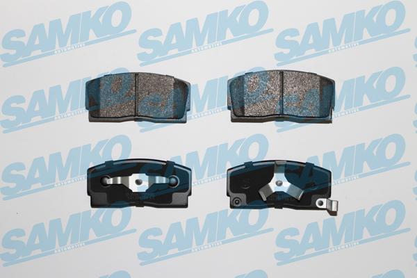 Samko 5SP055 - Kit pastiglie freno, Freno a disco autozon.pro