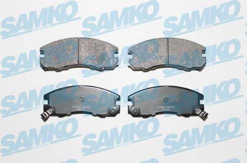 Samko 5SP060 - Kit pastiglie freno, Freno a disco autozon.pro