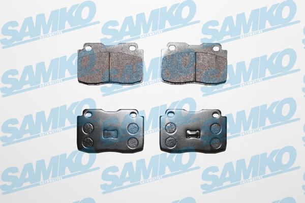 Samko 5SP010 - Kit pastiglie freno, Freno a disco autozon.pro