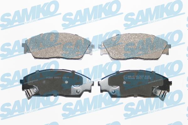 Samko 5SP071 - Kit pastiglie freno, Freno a disco autozon.pro