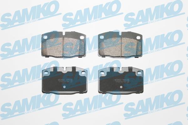 Samko 5SP190 - Kit pastiglie freno, Freno a disco autozon.pro