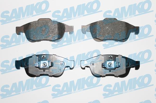 Samko 5SP1493 - Kit pastiglie freno, Freno a disco autozon.pro