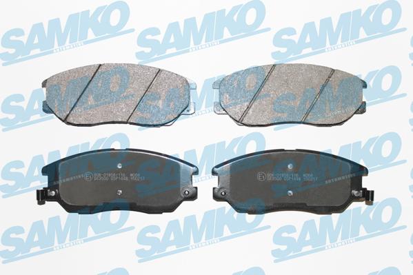 Samko 5SP1448 - Kit pastiglie freno, Freno a disco autozon.pro