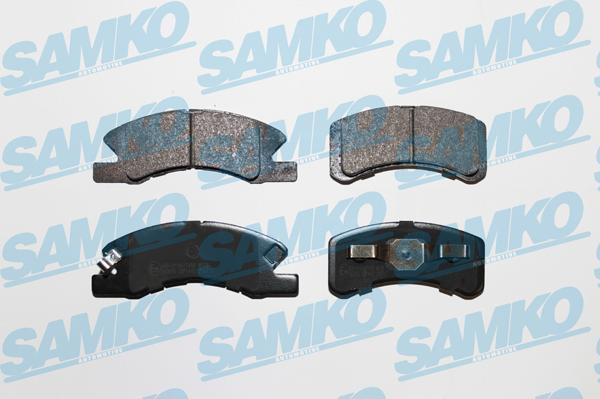 Samko 5SP1443 - Kit pastiglie freno, Freno a disco autozon.pro