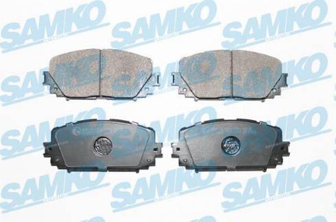 Samko 5SP1459 - Kit pastiglie freno, Freno a disco autozon.pro