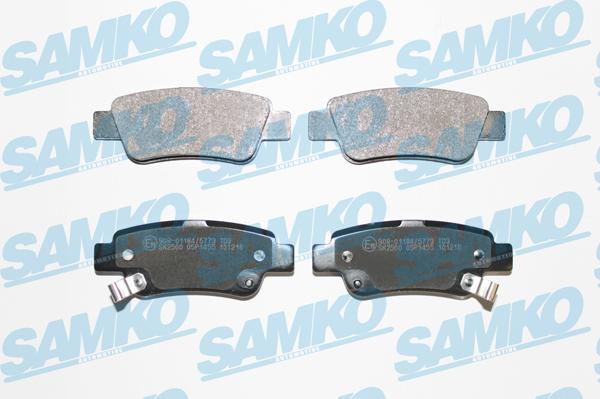 Samko 5SP1455 - Kit pastiglie freno, Freno a disco autozon.pro