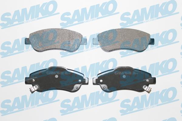 Samko 5SP1456 - Kit pastiglie freno, Freno a disco autozon.pro