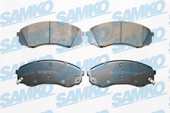 Samko 5SP1451 - Kit pastiglie freno, Freno a disco autozon.pro