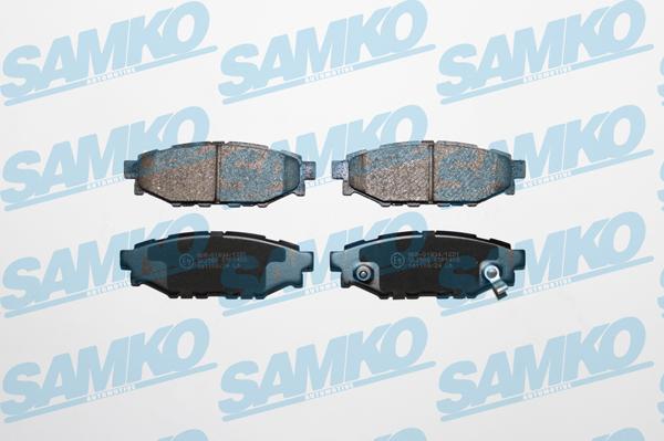 Samko 5SP1408 - Kit pastiglie freno, Freno a disco autozon.pro