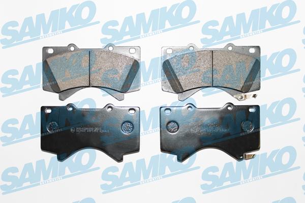 Samko 5SP1418 - Kit pastiglie freno, Freno a disco autozon.pro