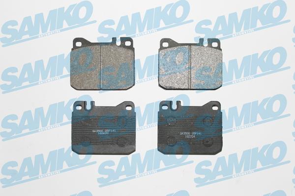 Samko 5SP141 - Kit pastiglie freno, Freno a disco autozon.pro