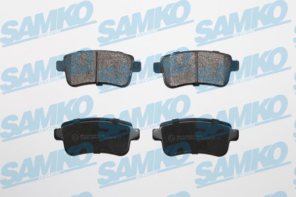 Samko 5SP1484 - Kit pastiglie freno, Freno a disco autozon.pro