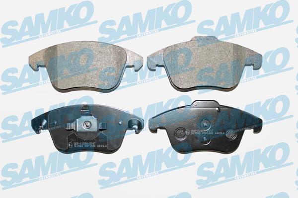 Samko 5SP1480 - Kit pastiglie freno, Freno a disco autozon.pro