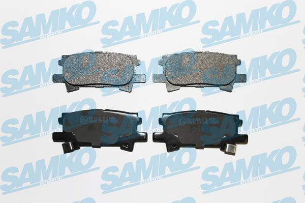 Samko 5SP1436 - Kit pastiglie freno, Freno a disco autozon.pro