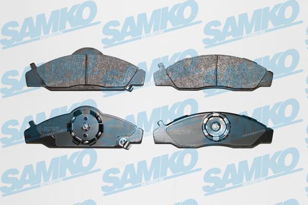 Samko 5SP1437 - Kit pastiglie freno, Freno a disco autozon.pro