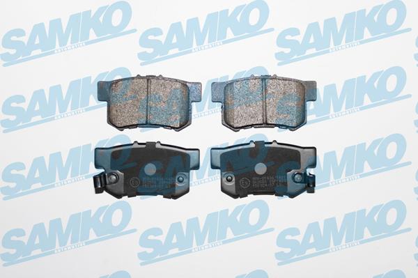 Samko 5SP1423 - Kit pastiglie freno, Freno a disco autozon.pro