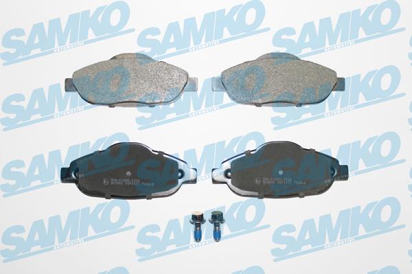 Samko 5SP1471 - Kit pastiglie freno, Freno a disco autozon.pro