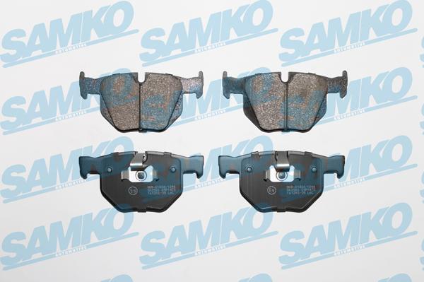 Samko 5SP1472 - Kit pastiglie freno, Freno a disco autozon.pro