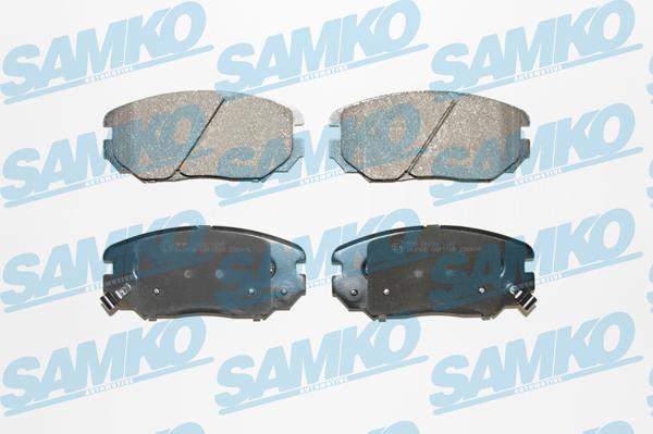 Samko 5SP1599 - Kit pastiglie freno, Freno a disco autozon.pro