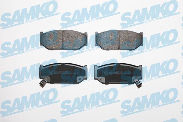 Samko 5SP1594 - Kit pastiglie freno, Freno a disco autozon.pro