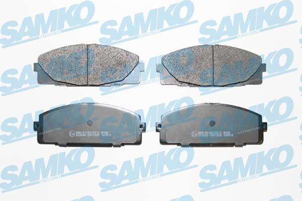 Samko 5SP1595 - Kit pastiglie freno, Freno a disco autozon.pro