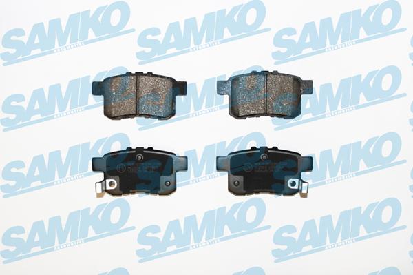 Samko 5SP1569 - Kit pastiglie freno, Freno a disco autozon.pro