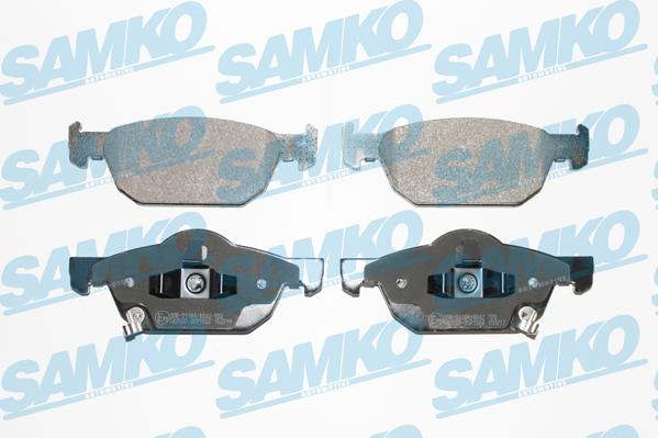 Samko 5SP1560 - Kit pastiglie freno, Freno a disco autozon.pro