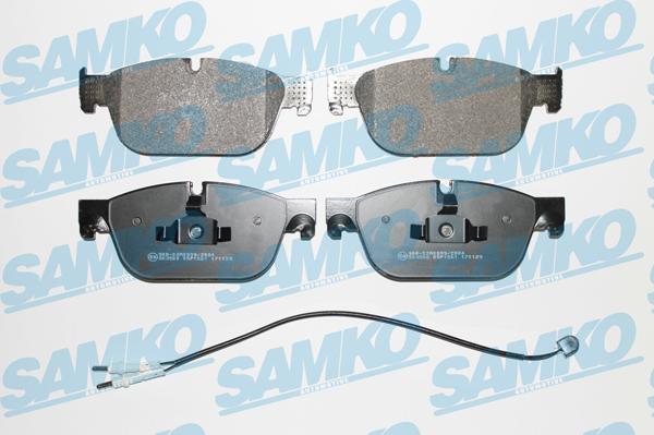 Samko 5SP1561A - Kit pastiglie freno, Freno a disco autozon.pro